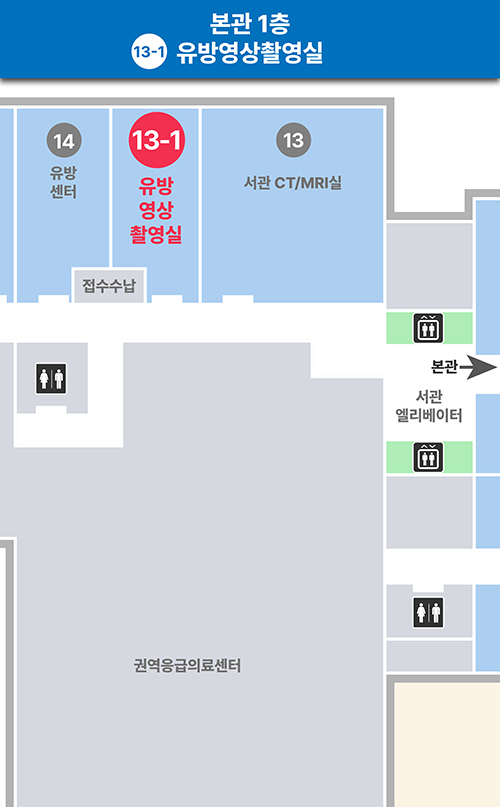 [본관 1층] 유방영상촬영실