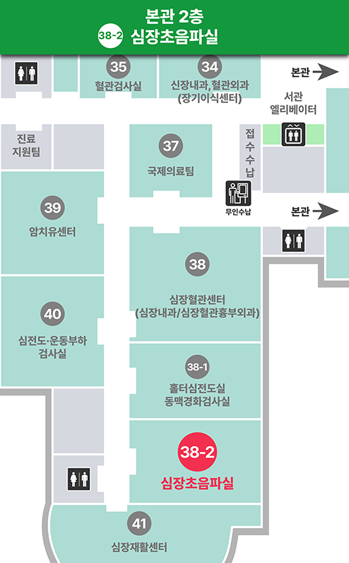 [본관 2층] 심장초음파실