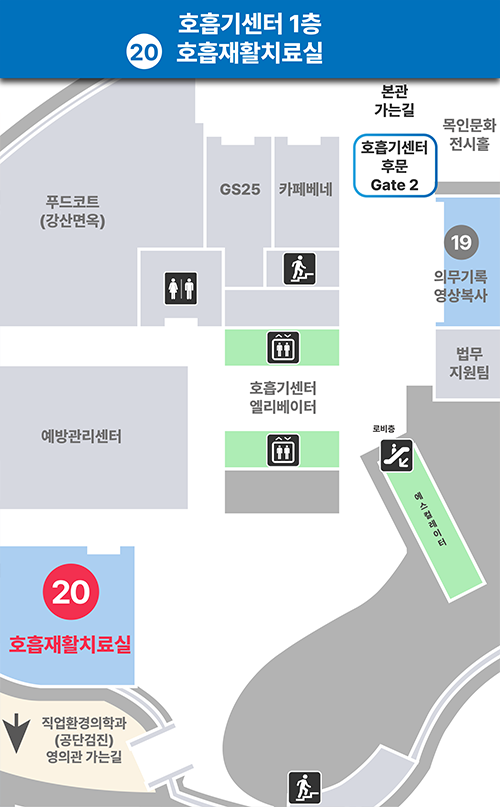 [호흡기센터 1층] 호흡재활치료실
