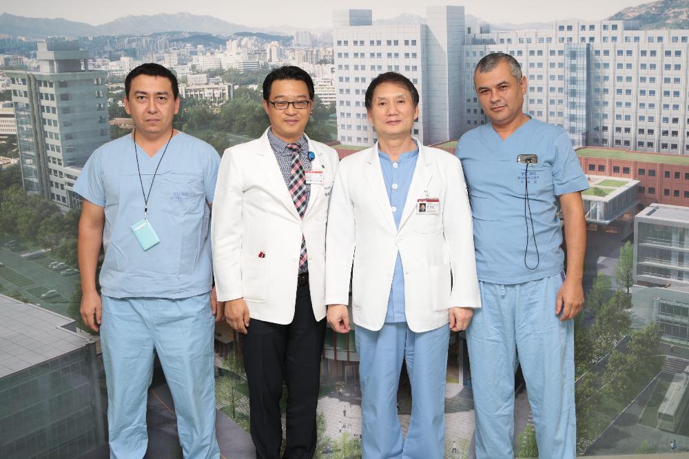 영남대의료원, 우즈베키스탄 국립호흡기센터 비뇨의학과 의사 2명 연수