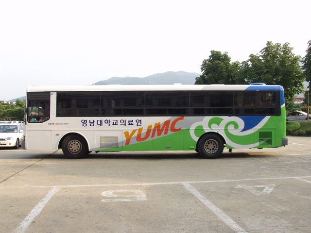 통근버스 외부도색 완료 - 0P8242430 이미지