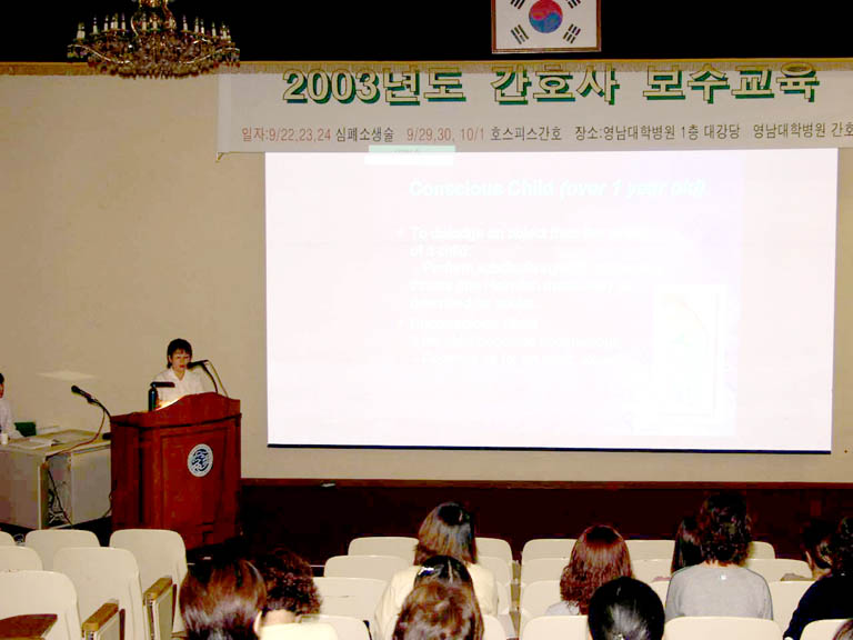 2003학년도 간호사 보수교육 - 0P9242426 이미지