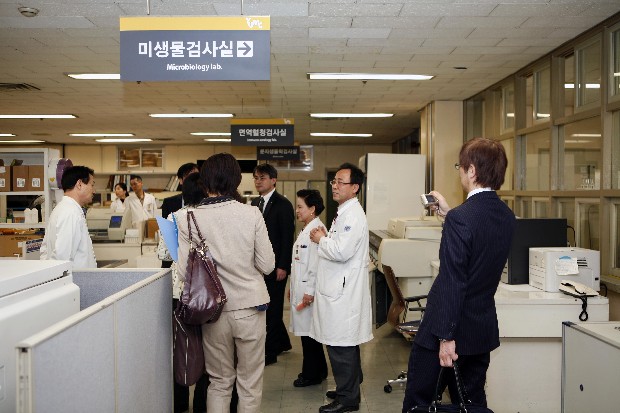 일본 하이케어 일행 의료원 방문 - 하이케어 이미지