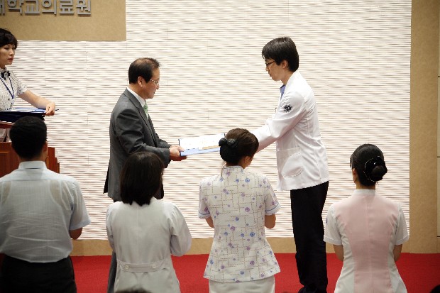 1층 대강당 현판식 및 8월 월례회 개최 - 월례회 이미지