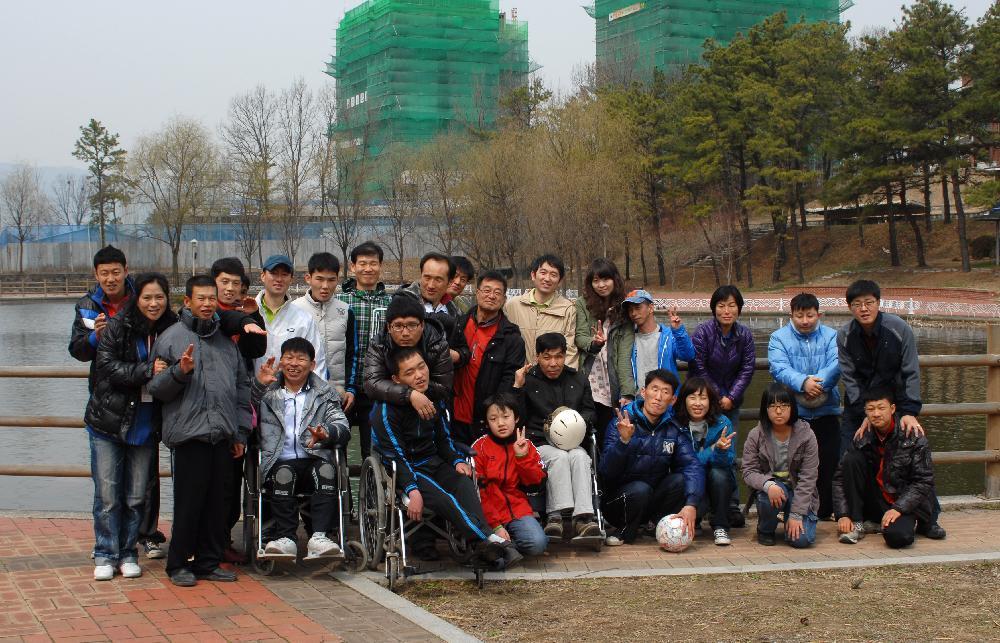 의료기술직연합회, 대동시온재활원 봉사활동 - DSC_0466 이미지