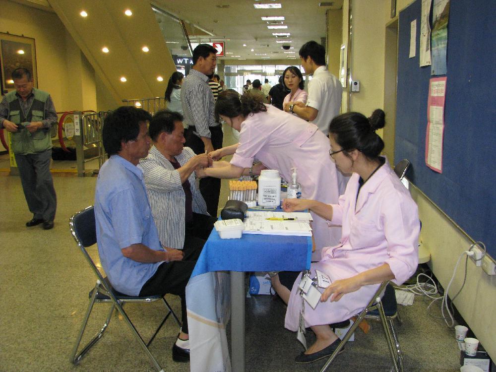 남성 건강지수 바로 알기 무료검진 행사, 2010년 6월 9일(수) 오전 9시~오후 5시, 병원 1층 로비