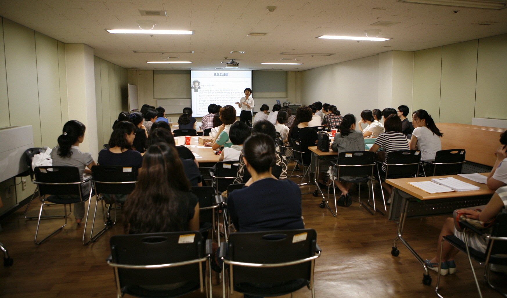 CS 아카데미 CS 공개강좌 개최, 2011년 9월 14일, 16일, 26~27일, 30일 총 5회, 문화교육실, 디테일의 힘 주제로 CS 강의
