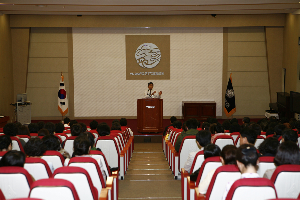 월례회 정기 개최, 2012년 4월 6일 오후 3시 30분, 이산대강당
