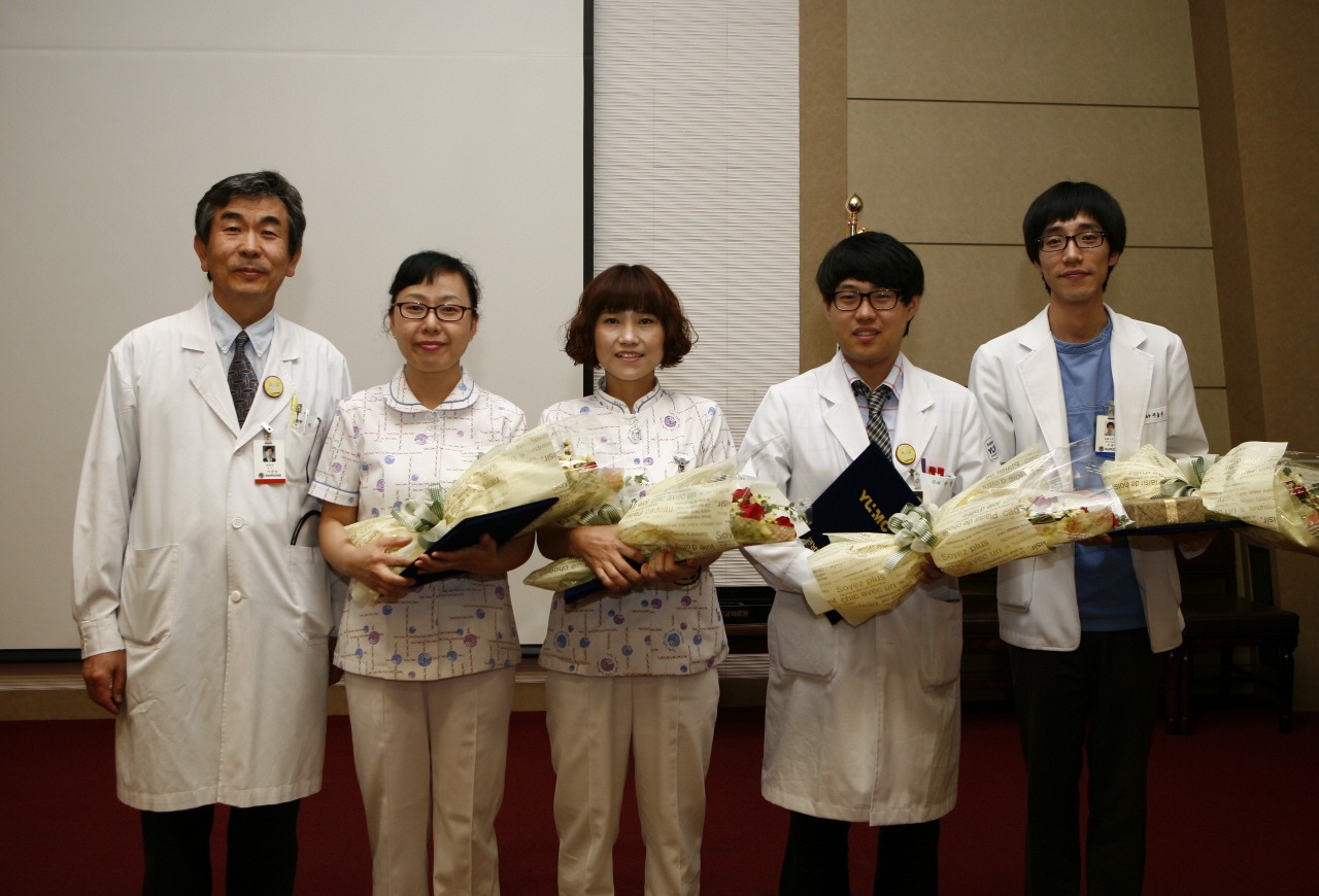 부서장 회의 겸 월례회 정기 개최, 2012년 7월 6일 오후 3시 30분, 이산대강당