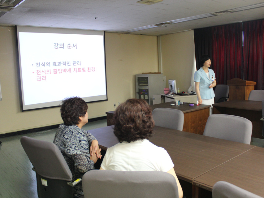 제18회 권역 호흡기센터 외래 및 입원환자 대상 천식교육 사진 2