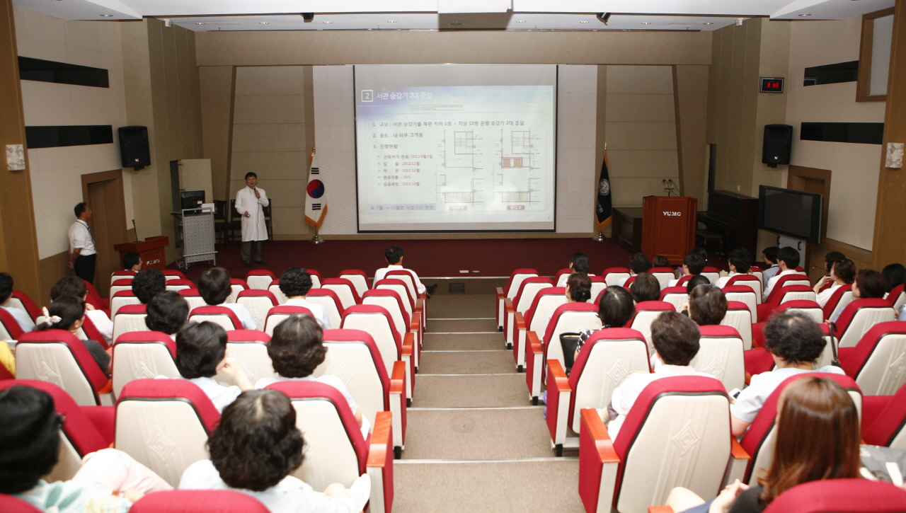정기 월례회 개최, 2013년 7월 5일 오후 3시 30분, 이산대강당