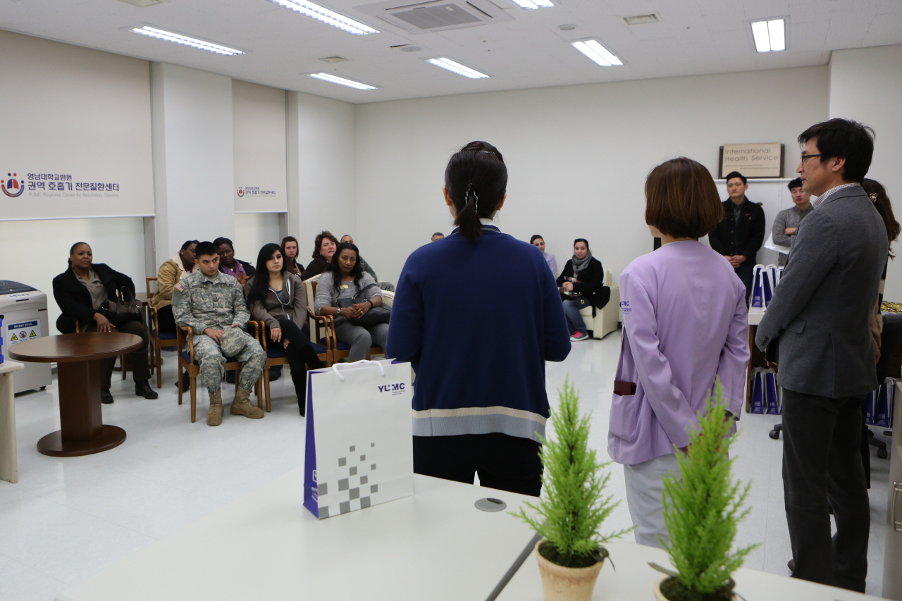 제8차 주한미군 (US Army Garrison) 영관급 Spouse orientation group(주한미군가족등) Tour