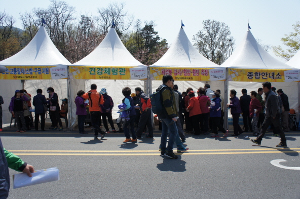 대구 앞산빨래터 축제 의료봉사 