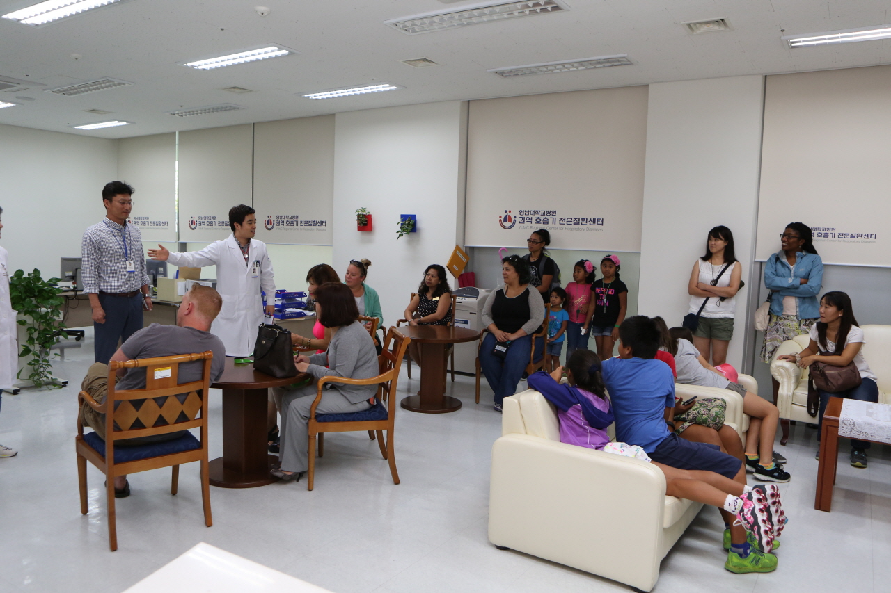 제18차 주한미군 (US Army Garrison) 영관급 Spouse orientation group(주한미군가족등) Tour