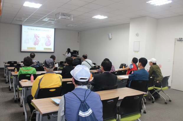 제41회 권역 호흡기 전문질환센터 외래 및 입원환자 대상 만성폐쇄성폐질환 및 천식교육