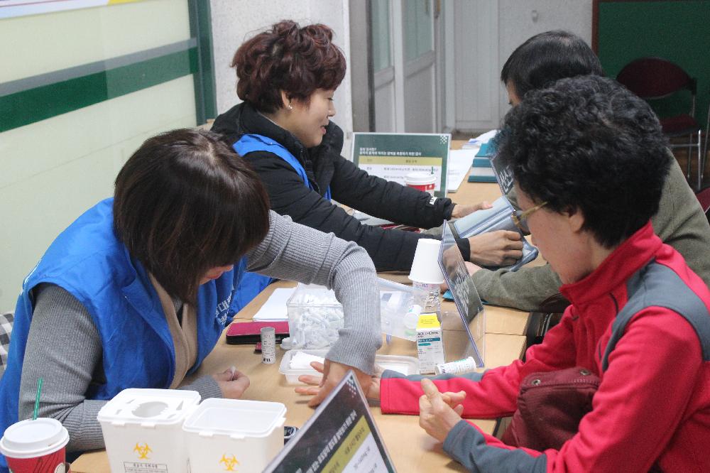 늘푸른대덕문화축제 의료봉사활동