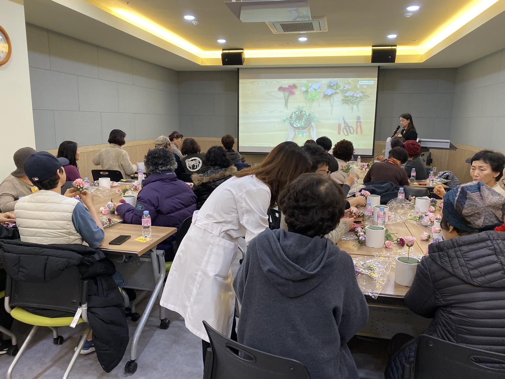 유방암 집단프로그램 활동 사진