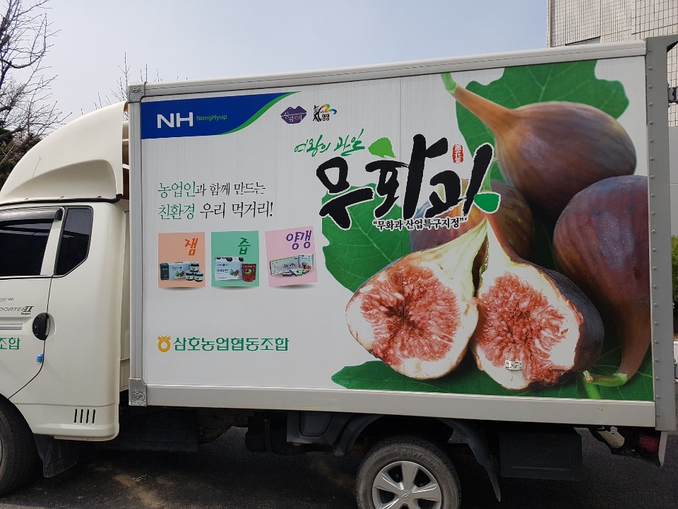 삼호농업협동조합 무화과즙 후원