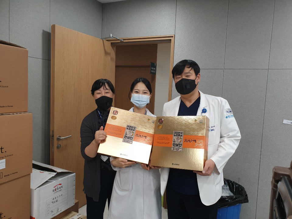 전국재해구호협회 홍삼음료 후원