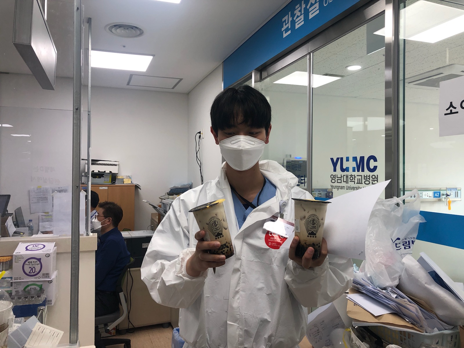 타이거슈가 음료 후원