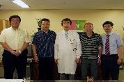 NHK 기자 2명, 우리 병원 방문 PET-CT 검진 수진, 2010년 8월 2일 오후 2시