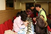 신장내과와 함께하는 무료건강검진, 2011년 3월 3일 오후 1시, 이산대강당, 혈압과 혈당, 고지혈증, 소변 검사 실시