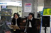 2011. 3. 18일 12:30분에 열린 웨이브 오카리나 앙상블의 로비 음악회 사진