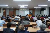 2011.5.19일 목요일 10시 영남이공대학에서 열린 심혈관계 질환에 대해서 천마 re-Life 자치대학 강의 모습 사진입니다.