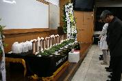 2011학년도 의과대학 시신기증인 합동 위령제 거행, 7월 13일 오전 10시, 죽성강의실