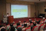 2011년 8월 31일(수) 오후 1시 병원 1층 이산대강당에서 암교실 사진입니다.