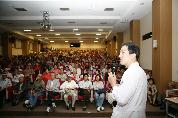 2011년 9월 21일(수) 오후 2시 영남대학교병원 1층 이산대강당에서 위암 건강교실 사진입니다.