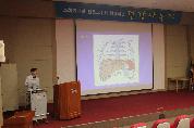 2012년 1월 27일(금) 오후 2시 병원 1층 이산대강당에서 열린 지방간의 관리 건강강좌 사진입니다.