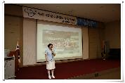 강의를 진행하는 전문간호사