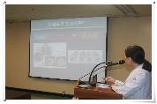 강의하고 계시는 진현정 교수