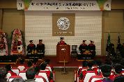 제1회 의학전문대학원 및 제29회 의과대학 학위수여식 거행. 2013년 2월 22일 오전 10시, 이산대강당, 의전원 의학석사 38명 및 의과대학 의학사 48명 졸업