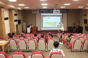 2014년 2월 26일(수) 오후1:00 영남대학교병원 1층 이산대강당에서 열린 제 144회 암교실 개최 <위암과 항암치료 제대로 알아보기> 사진입니다.