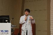 2014년 4월 28일(월) 오후 2시 영남대학교병원 1층 이산대강당에서 열린 제65차 뇌졸중(중풍) 교실 개최 사진입니다.